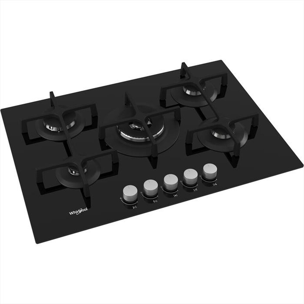 Immagine del prodotto WHIRLPOOL - Piano cottura a gas GOA 7523/NB 5 fuochi 73cm