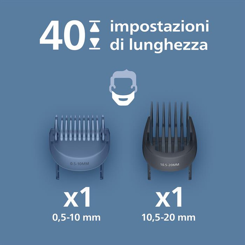 Immagine del prodotto PHILIPS - Tagliacapelli SERIE 3000 BT3620/15-nero lucido intenso