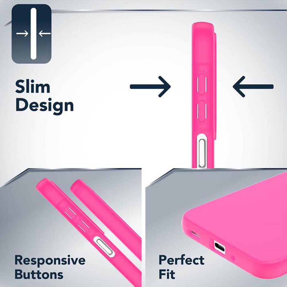 Immagine del prodotto CELLULARLINE - Custodia in TPU morbido soft touch per Galaxy A27-Rosa