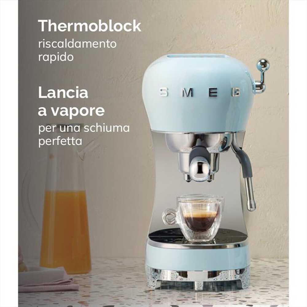 Immagine del prodotto SMEG - Macchina da caff&egrave; automatica ECF02PBEU-Azzurro