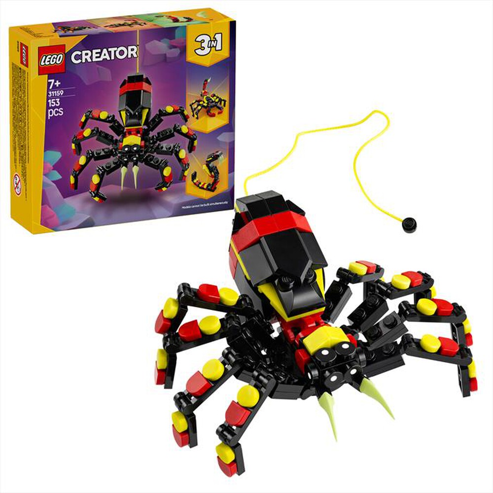 Immagine del prodotto LEGO - CREATOR Animali selvatici ragno trasformista 31159