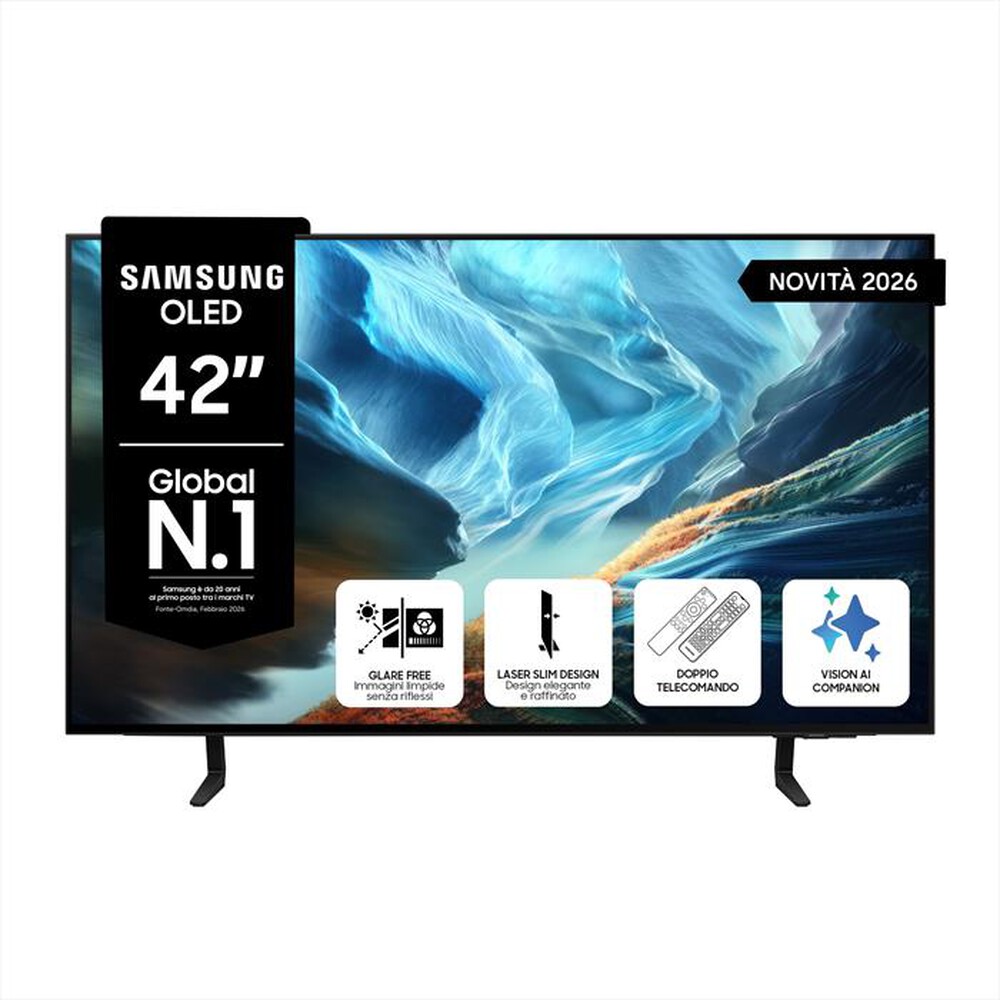 Immagine del prodotto SAMSUNG - Smart TV OLED 4K Vision AI 42" QE42S90HAEXZT-Graphite Black