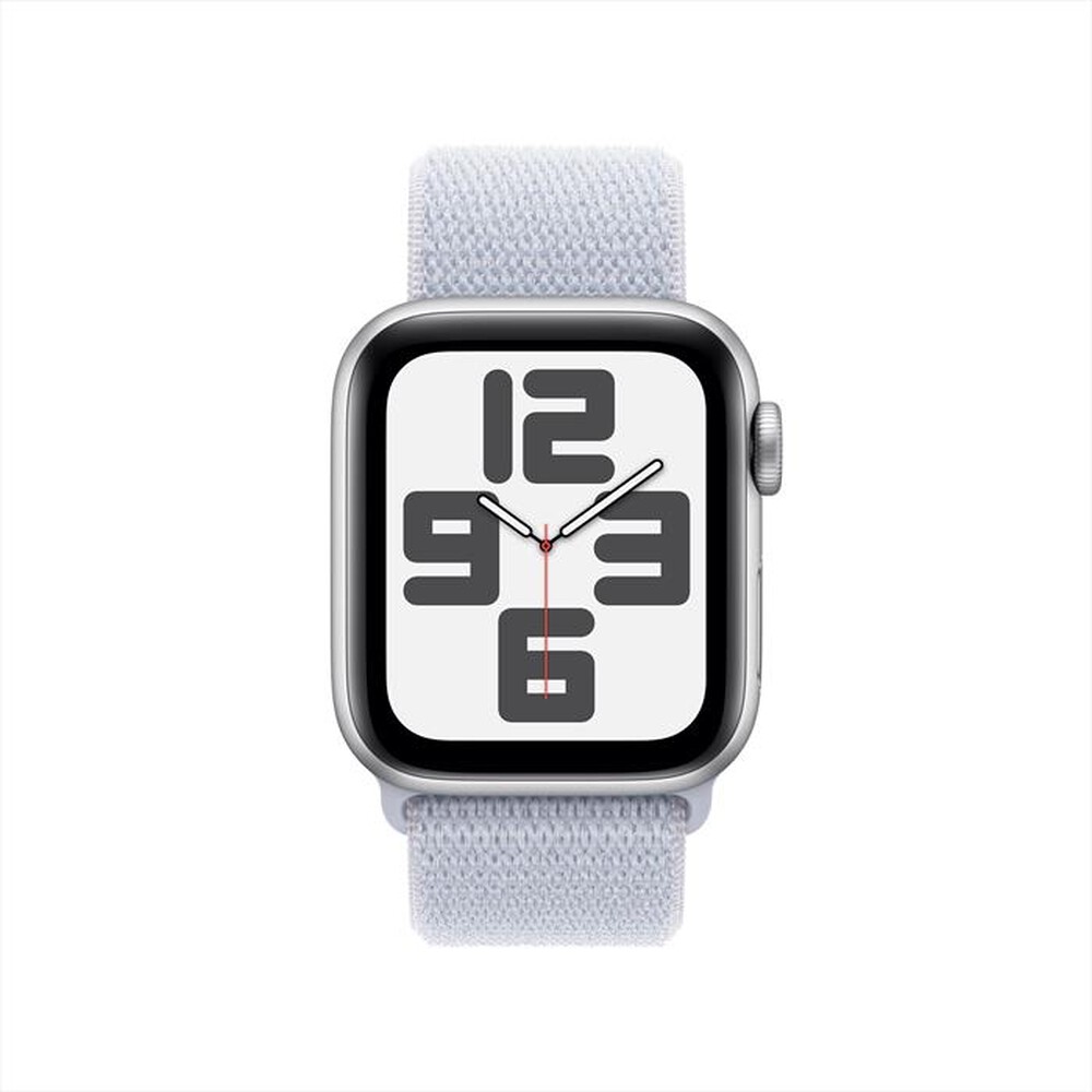 Immagine del prodotto APPLE - Watch SE GPS + Cellular 40mm Cassa Alluminio-Argento- Sport Loop Azzurro