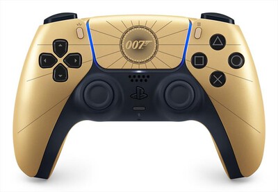 SONY COMPUTER - DUALSENSE WIRELESS CONTROLLER 007 FIRST LIGHT-Nero, Oro