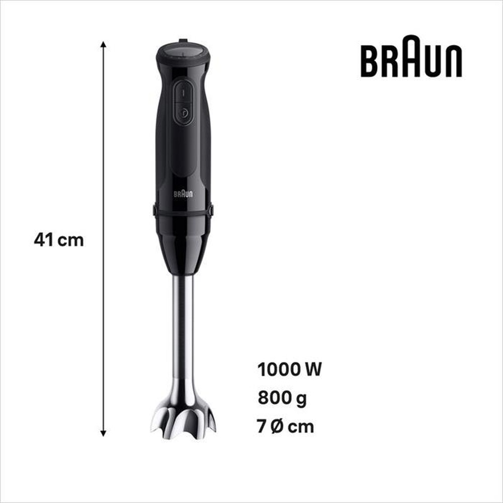 Immagine del prodotto BRAUN - Minipimer MULTIQUICK 5 MQ50202M-NERO