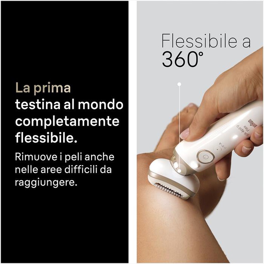 Immagine del prodotto BRAUN - Epilatore Wet & Dry LEGEPIL SES9-011 3D BOX MN-ORO
