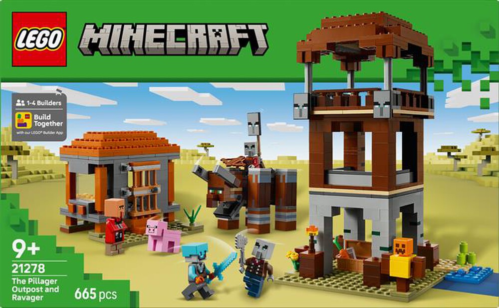 Immagine del prodotto LEGO - MINECRAFT L&rsquo;avamposto del saccheggiatore 21278