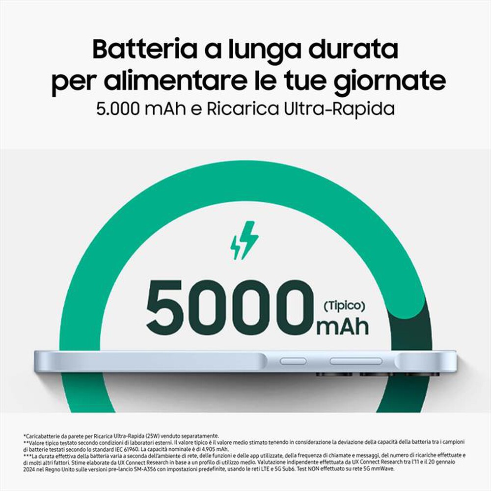 Immagine del prodotto SAMSUNG - GALAXY A35 5G 128GB-Awesome Iceblue