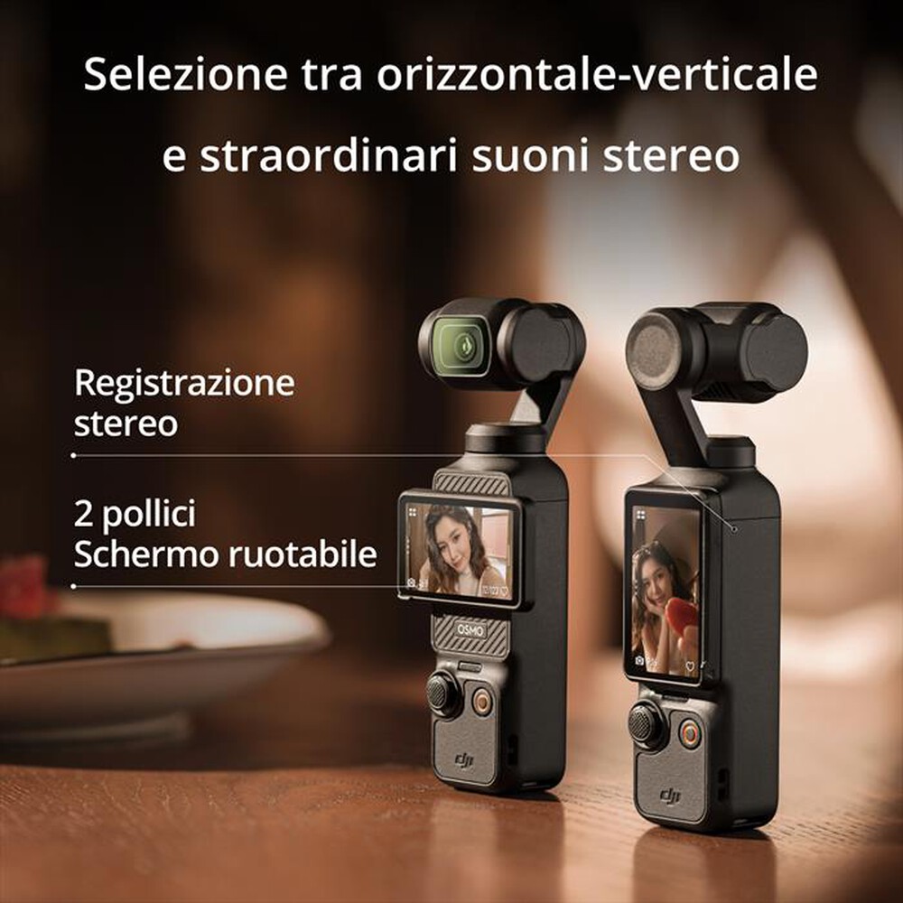 Immagine del prodotto DJI - Action cam OSMO POCKET 3-Black