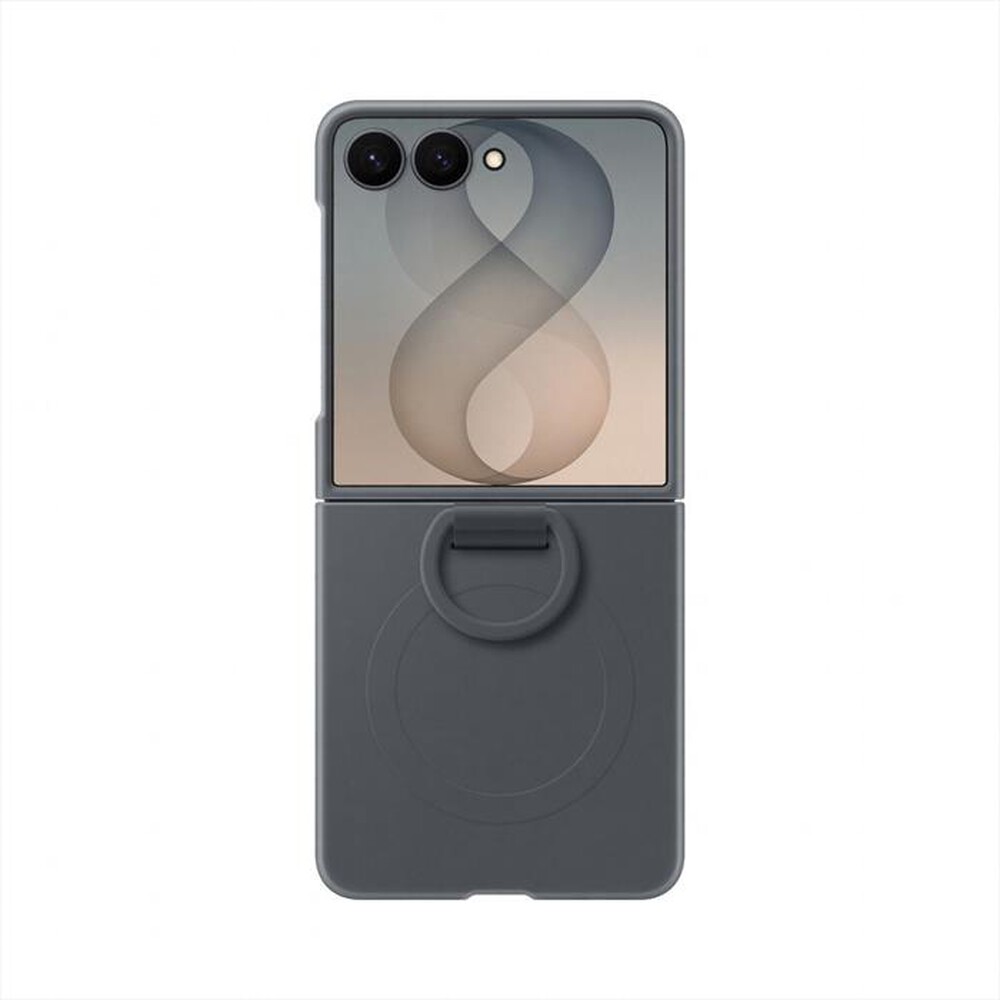 Immagine del prodotto SAMSUNG - Custodia Silicone Ring Magnet per Galaxy Z Flip8-Black