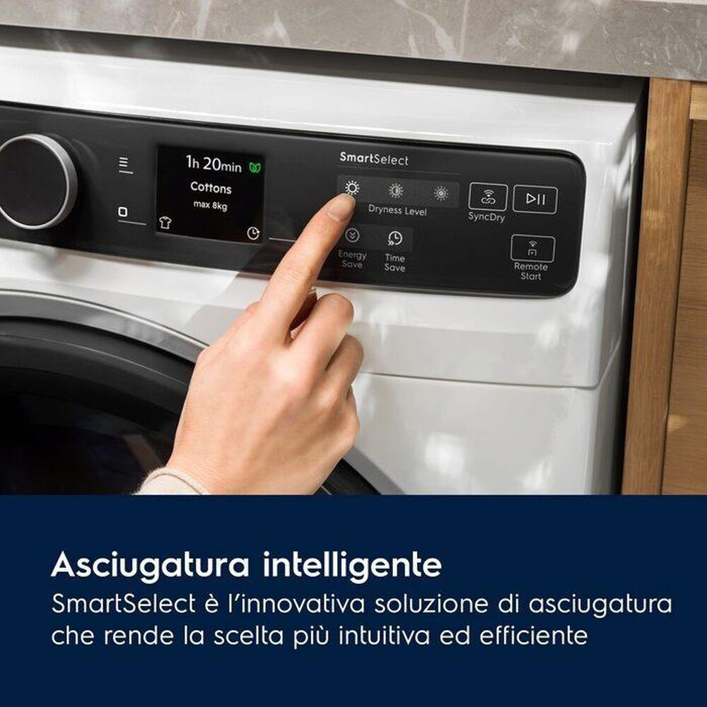 Immagine del prodotto ELECTROLUX - Asciugatrice EW9H78GCY 8Kg Classe A-Bianco