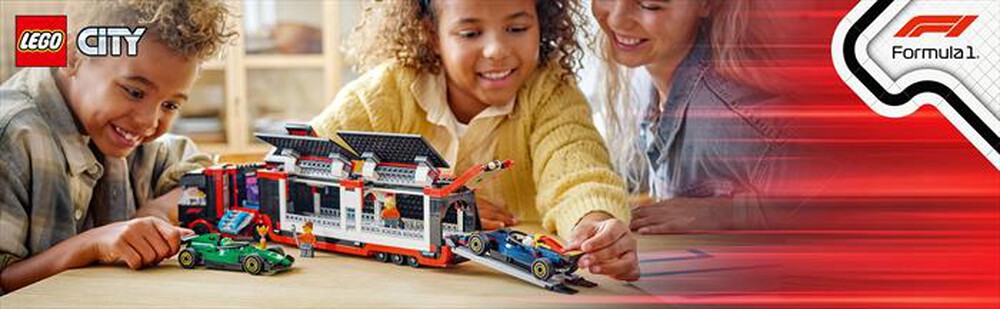 Immagine del prodotto LEGO - CITY Autotrasportatore con RB20 e AMR24 F1 60445