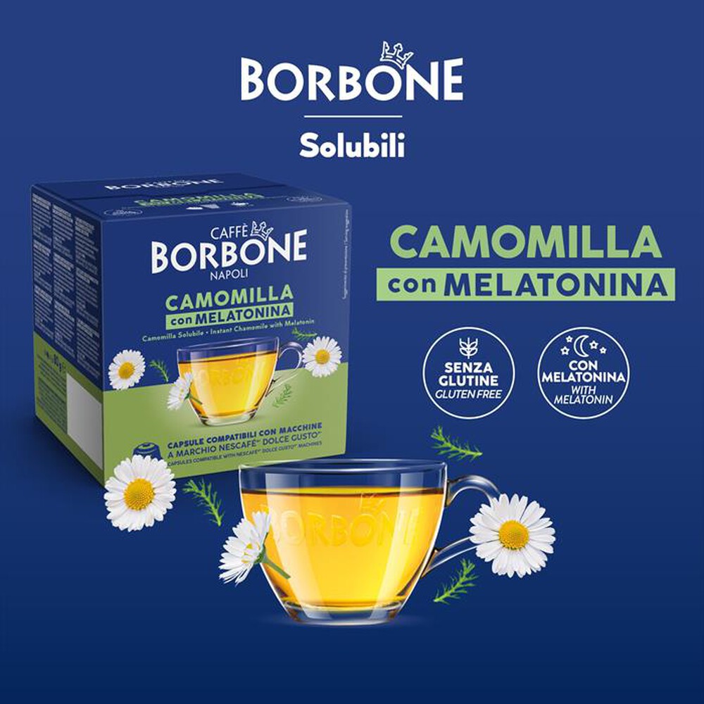 Immagine del prodotto CAFFE BORBONE - Camomilla e Melatonina - Dolce Gusto 16 pz-Multicolore