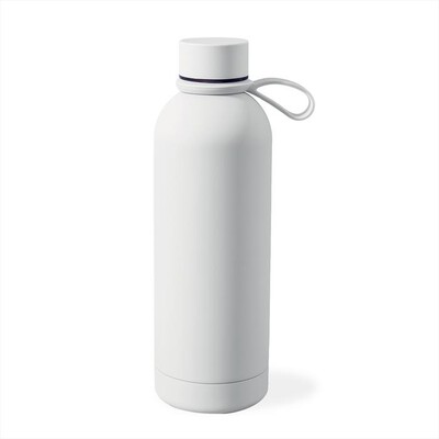 PURO - Bottiglia in acciaio doppio strato 750ml-Bianco