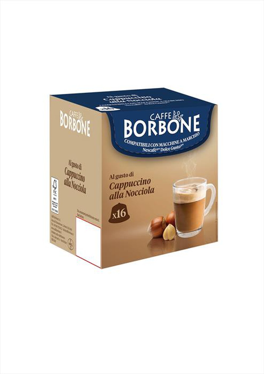 Immagine del prodotto CAFFE BORBONE - Prep istant al gusto di cappuccino alla nociola