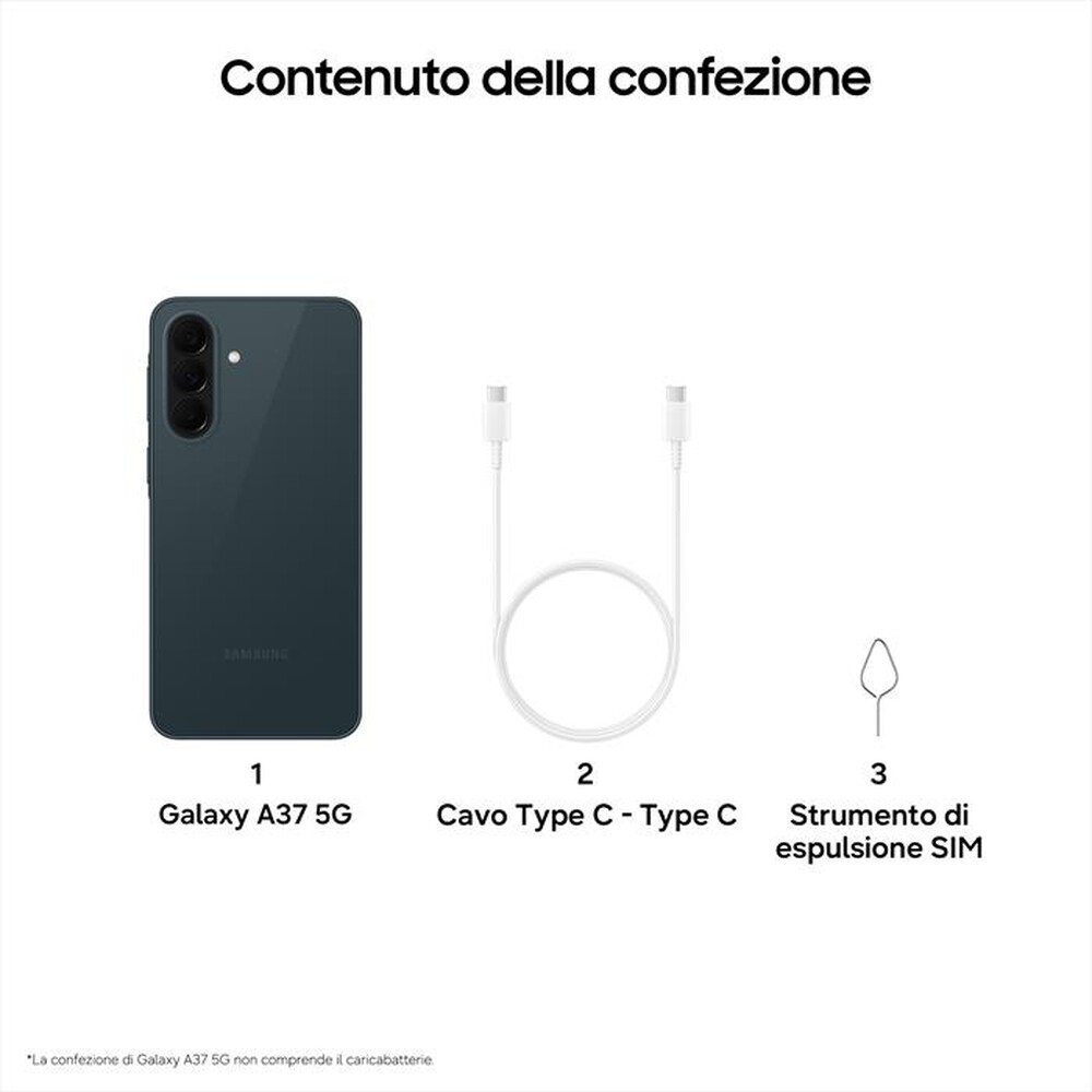 Immagine del prodotto VODAFONE - SAMSUNG Galaxy A37 5G 128GB-Graygreen