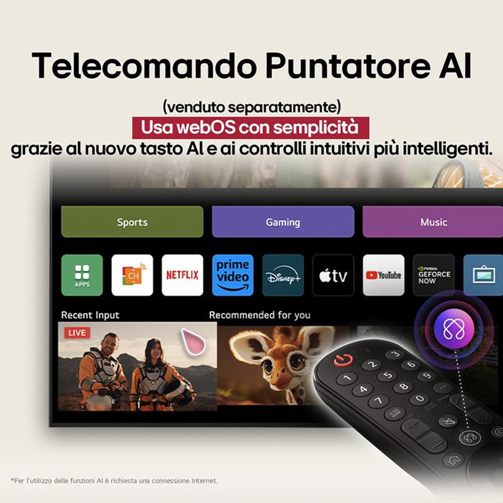 Immagine del prodotto LG - Smart TV LED UHD 4K 43" 43UA75006LA-Nero