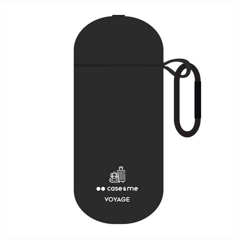 Immagine del prodotto CASEME - Cover in silicone con cuscinetto da collo-Nero