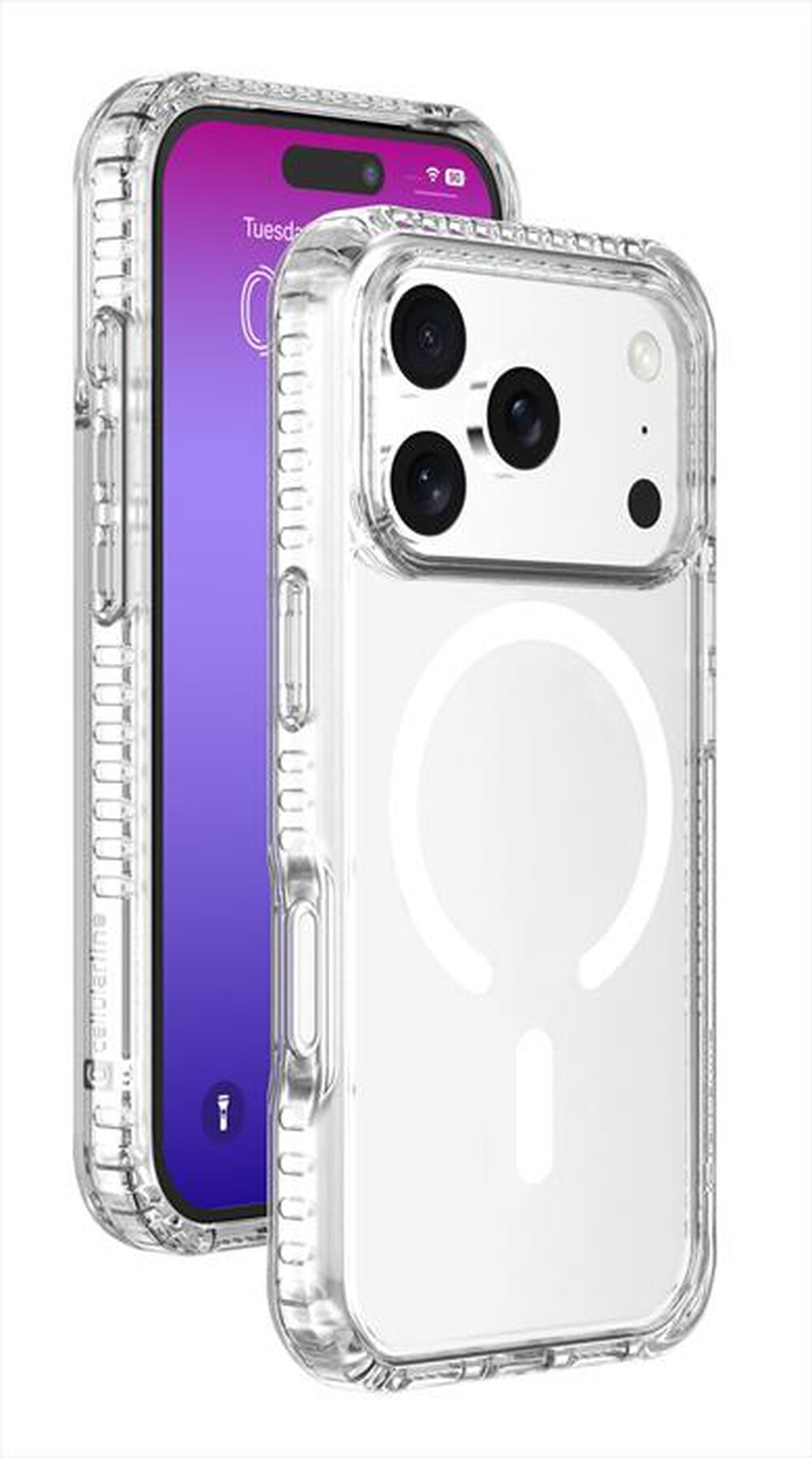 Immagine del prodotto CELLULARLINE - Custodia ULTRA STRONG MAG per IPHONE 17 PRO MAX-Trasparente