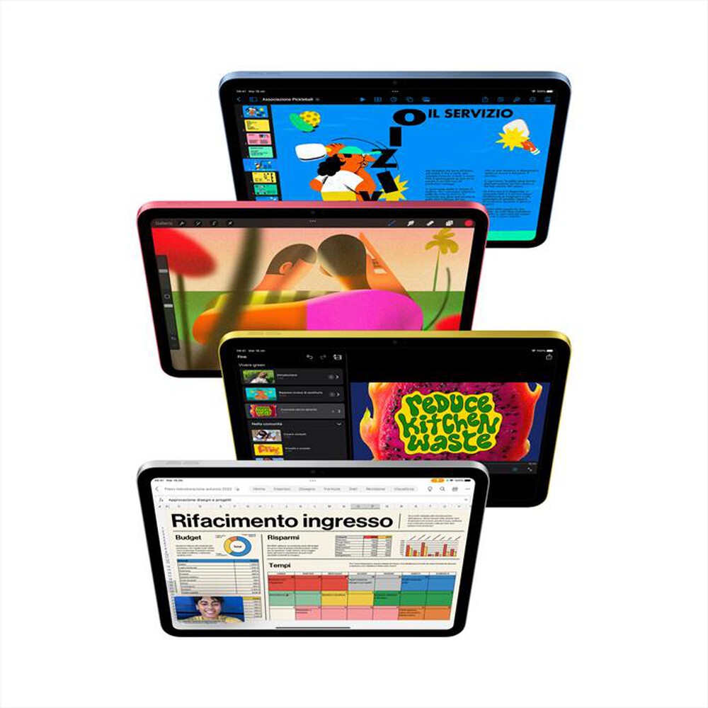 Immagine del prodotto APPLE - iPad 10.9" WI-FI + CELLULAR 64GB-Argento