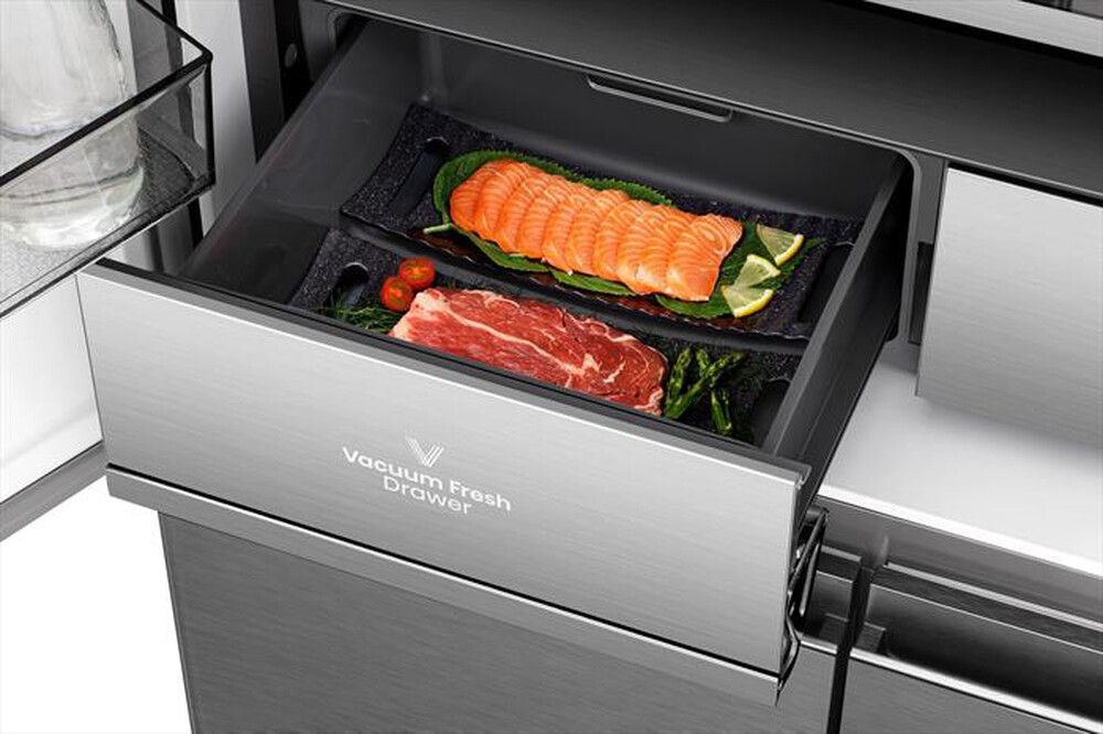 Immagine del prodotto HISENSE - Frigorifero 4 porte RQ768N4GVE Classe E 591lt-Grigio