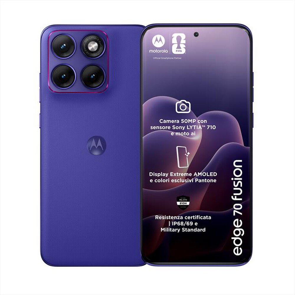 Immagine del prodotto MOTOROLA - Smartphone EDGE 70 FUSION-PANTONE Orient Blue