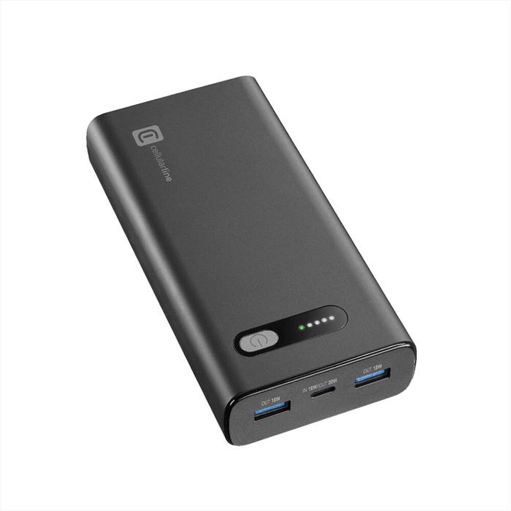 Immagine del prodotto CELLULARLINE - Caricabatterie Portatile PBFAST01PD20000K-Nero