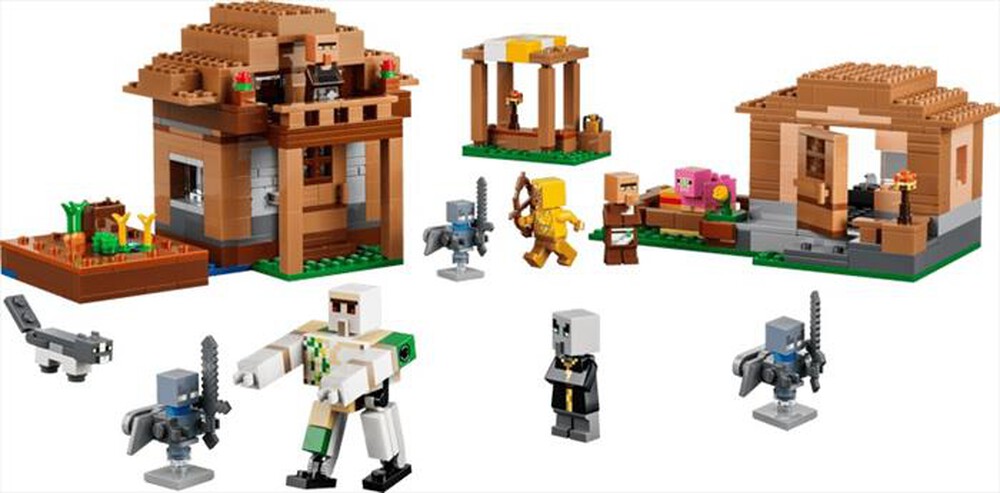 Immagine del prodotto LEGO - MINECRAFT Attacco villaggio dell&rsquo;Evocatore - 21596