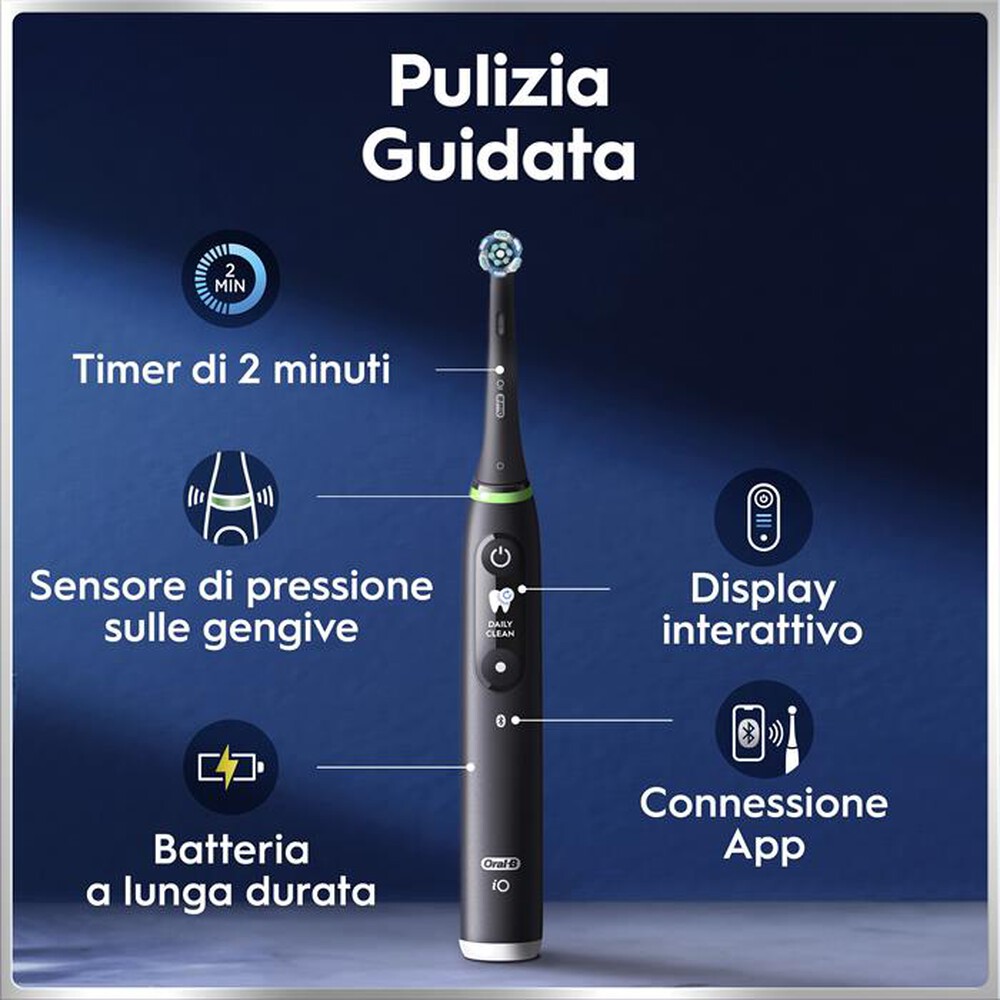 Immagine del prodotto ORAL-B - Spazzolino elettrico IO6 DUO BOX-NERO/ROSA