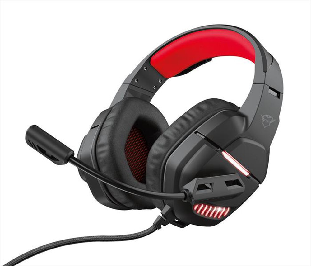 Immagine del prodotto TRUST - GXT448 NIXXO ILLUMINATED HEADSET-Black/Red