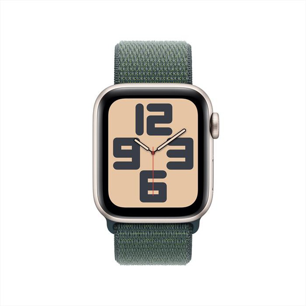 Immagine del prodotto APPLE - Watch SE GPS + Cellular 40mm Cassa Alluminio-Galassia - Sport Loop Verde