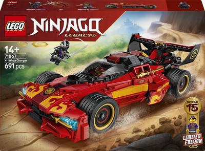 LEGO - NINJAGO Super-bolide Ninja X-1 - 15&deg; Ann - 71867