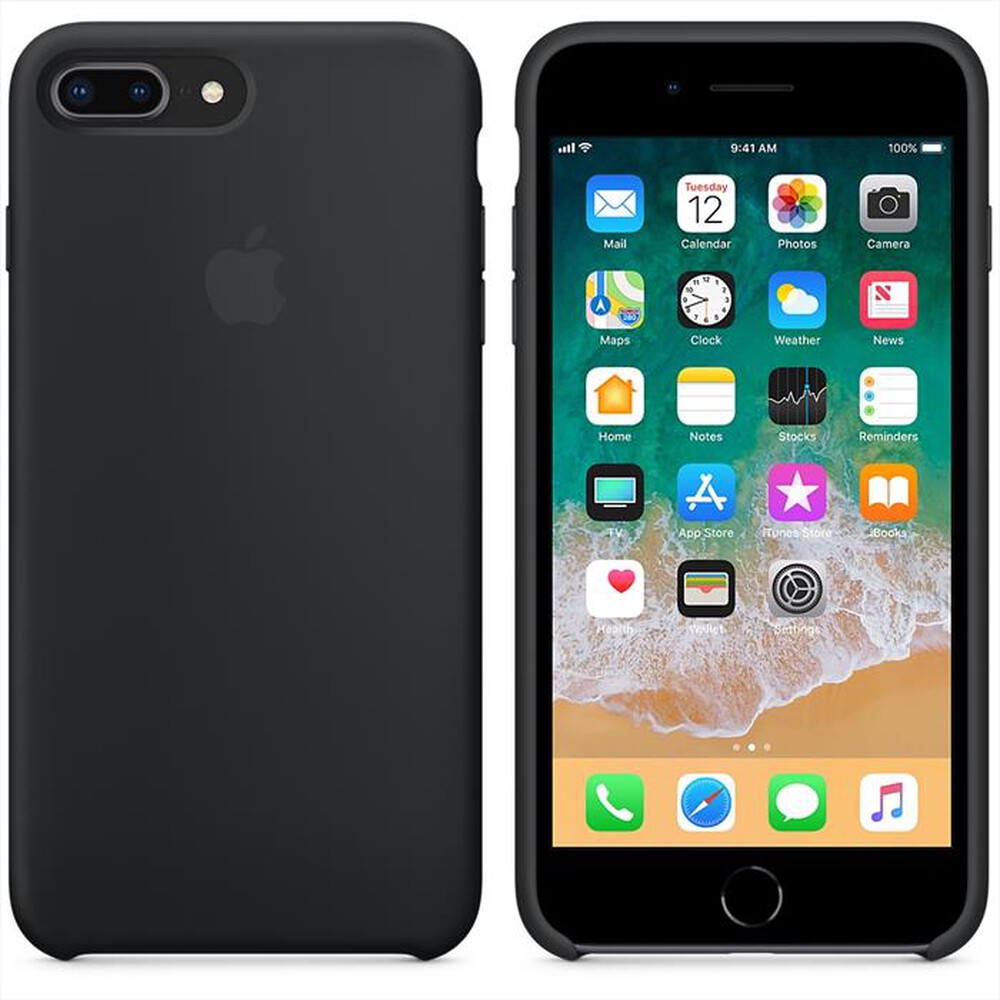 Immagine del prodotto APPLE - Custodia in silicone per iPhone 8 Plus/7 Plus-Black