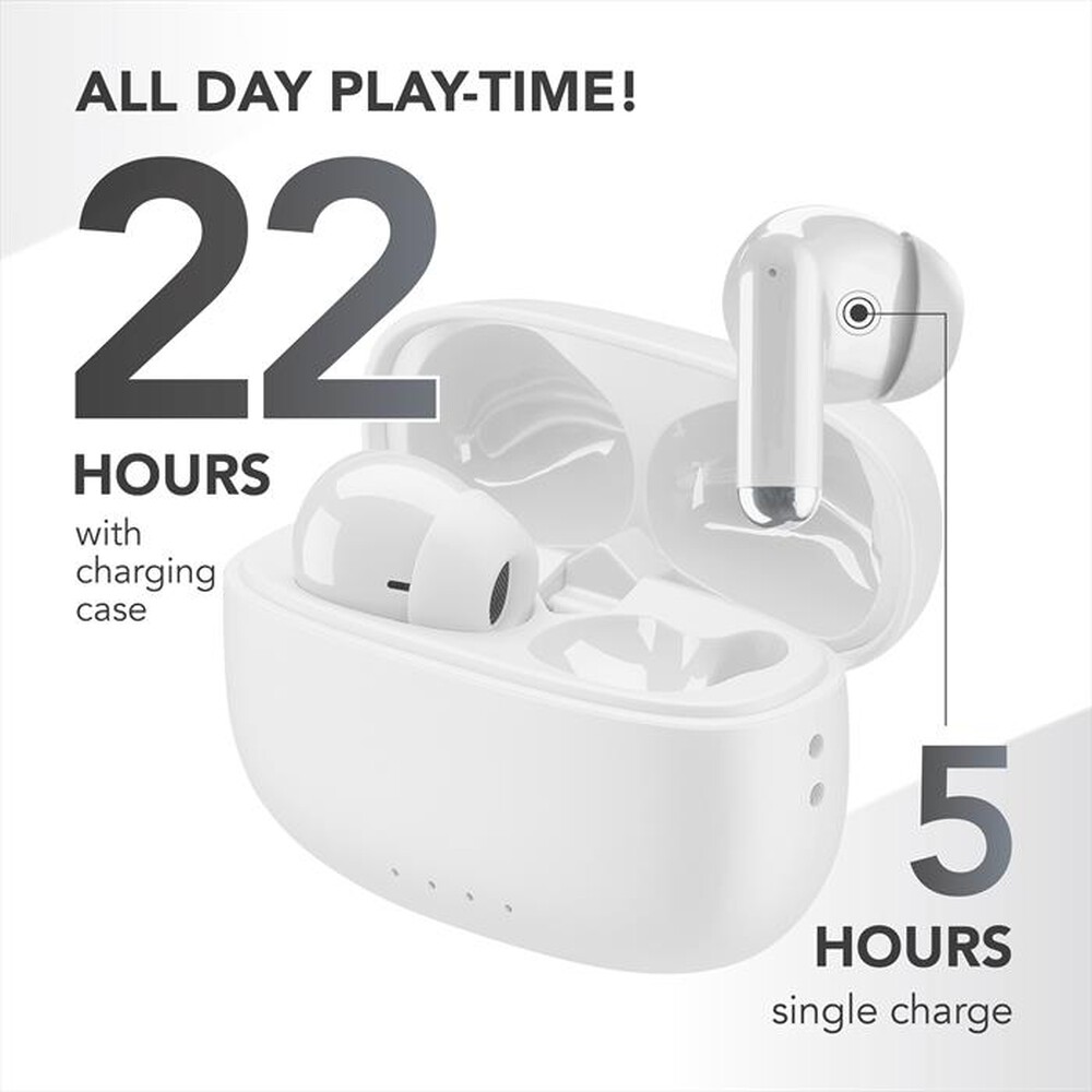 Immagine del prodotto MUSIC SOUND - Auricolare Bluetooth in-ear DRIFT-Bianco