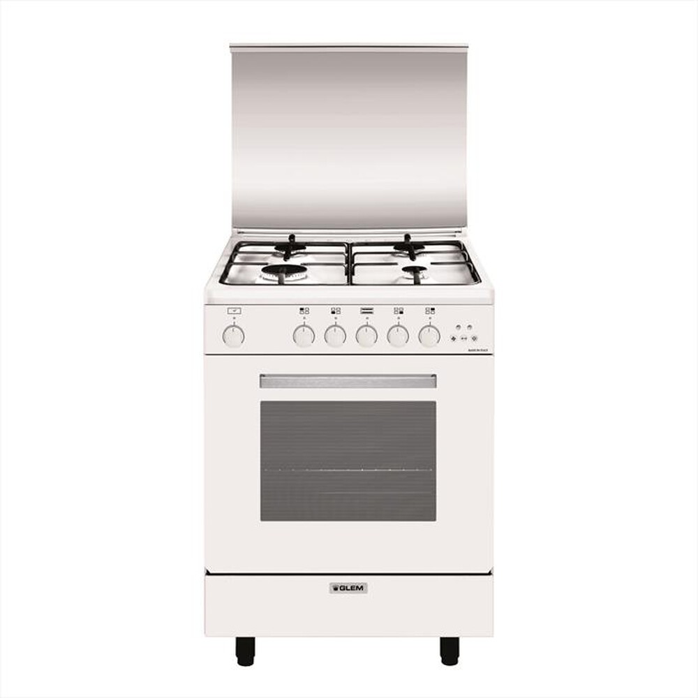 Immagine del prodotto GLEM GAS - Cucina a gas A554VX Classe A-Bianco