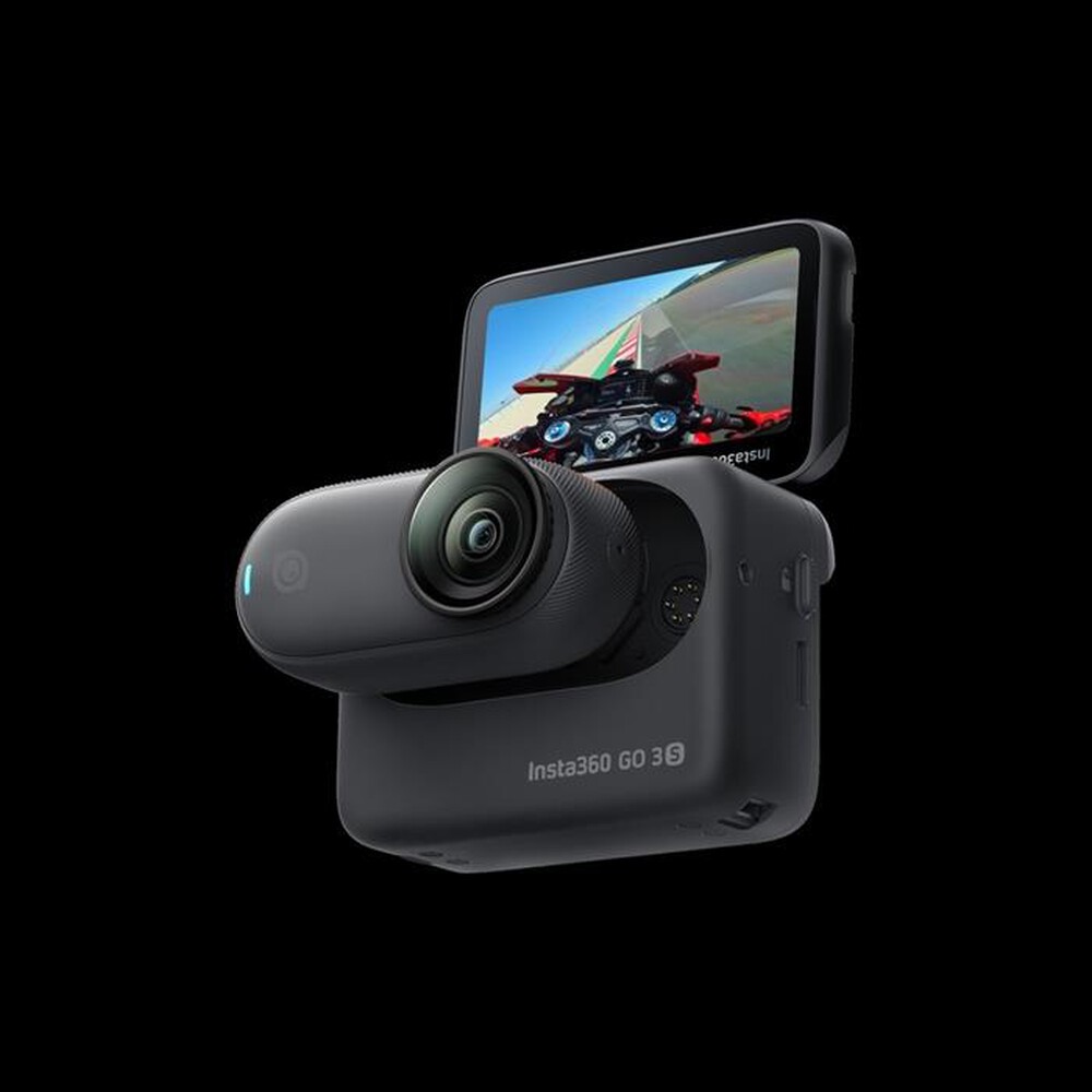 Immagine del prodotto INSTA360 - Action cam GO3S MOTORCYCLE IN-HELMET POV BUNDLE-Nero