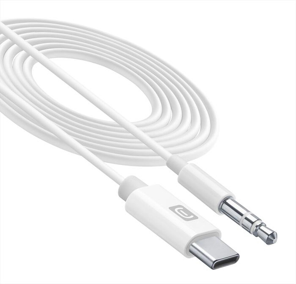 Immagine del prodotto CELLULARLINE - AUXMUSICABLETYPECW-Bianco