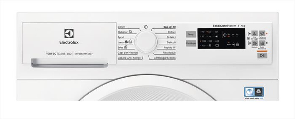 Immagine del prodotto ELECTROLUX - Lavatrice EW6S570I 7 Kg Classe C-Bianco
