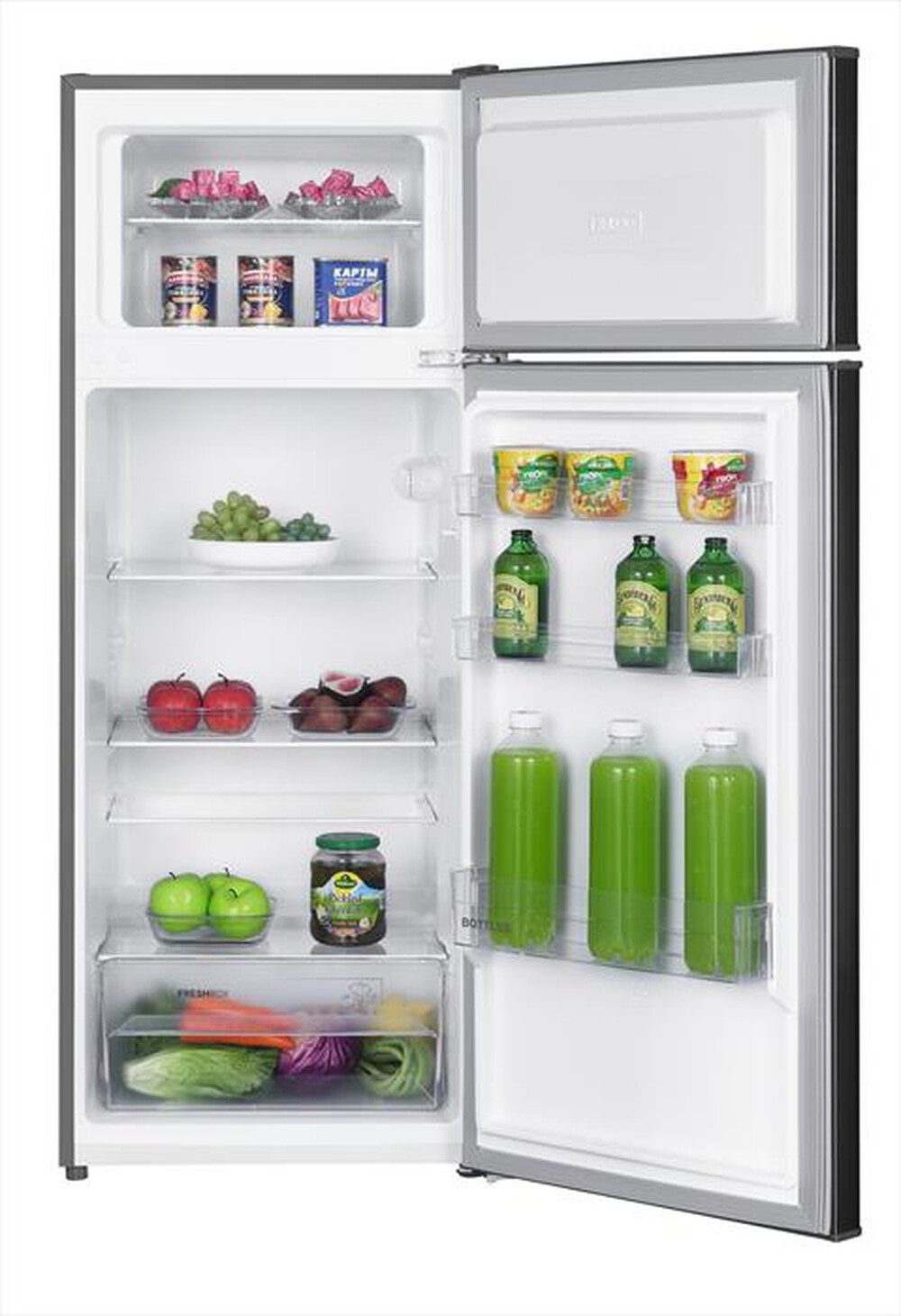 Immagine del prodotto AAAMAZE - Frigorifero 2 porte AHDD28NSEX1 Classe E 206lt-Inox
