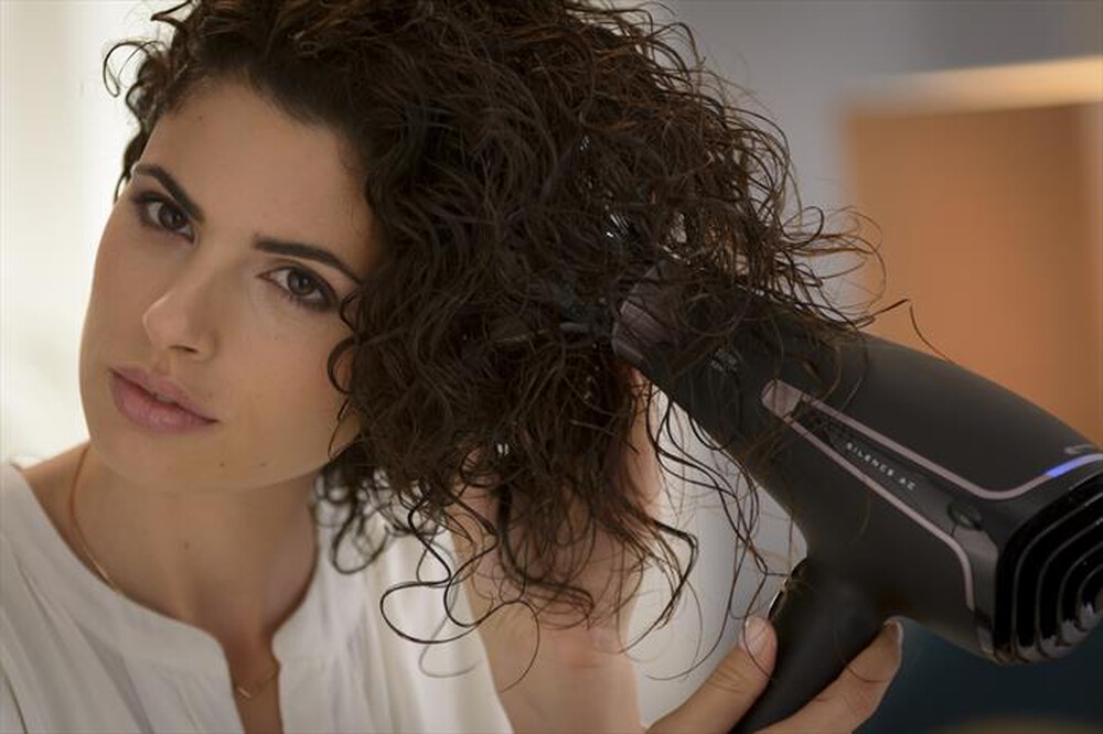 Immagine del prodotto ROWENTA - CV7920 Silence AC Premium Care Asciugacapelli-Nero e rosa cannella