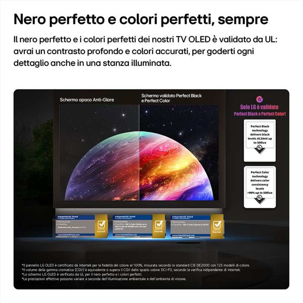 Immagine del prodotto LG - Smart TV OLED 4K 65" EVO AI C6 PRO OLED65C66LB-Charcoal Black