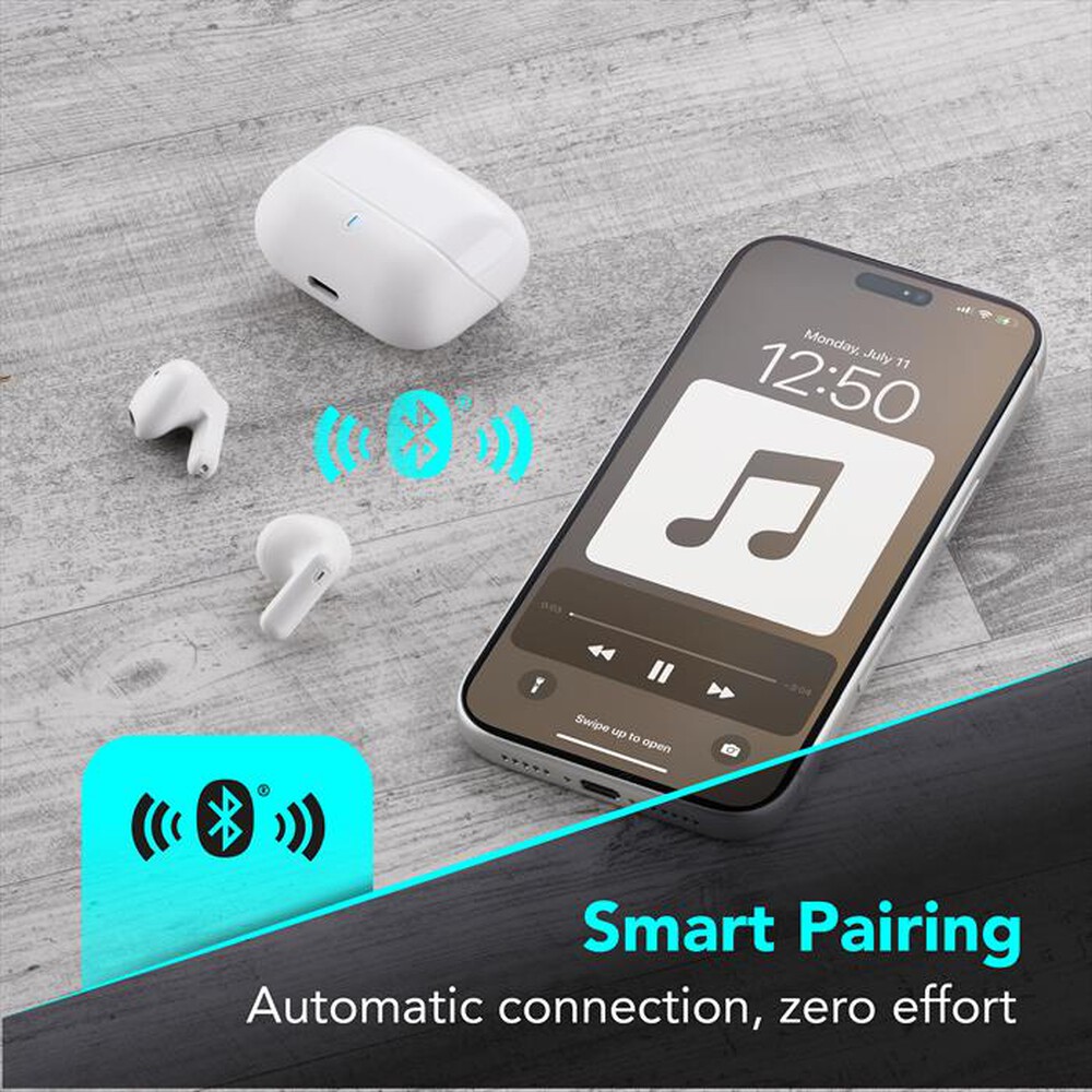 Immagine del prodotto CELLULARLINE - AURICOLARI WEAVY BLUETOOTH TRUE WIRELESS-Bianco