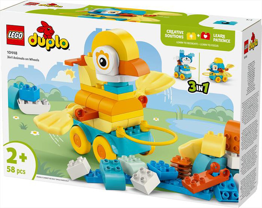 Immagine del prodotto LEGO - DUPLO Town Animali su ruote 3 in 1 10448