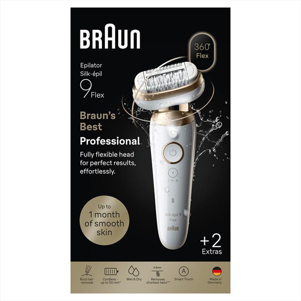Immagine del prodotto BRAUN - Epilatore Wet & Dry LEGEPIL SES9-011 3D BOX MN-ORO