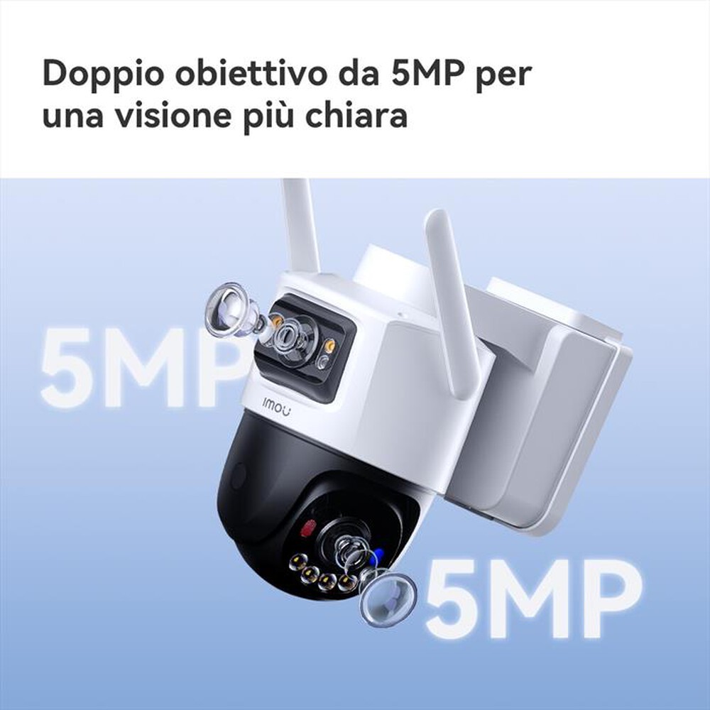 Immagine del prodotto IMOU - Telecamera da esterno AOV DUAL KIT-BIANCO