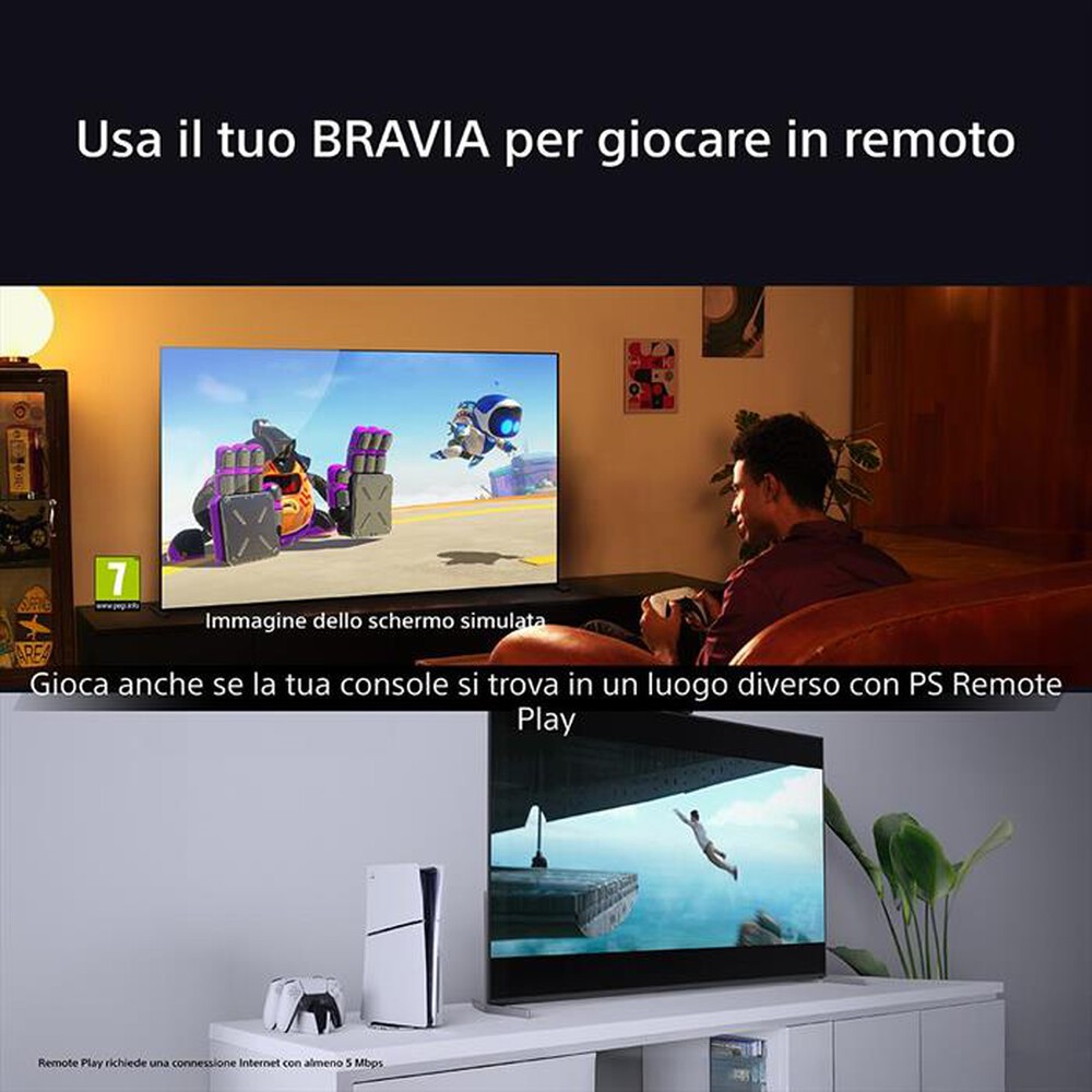 Immagine del prodotto SONY - Smart TV LED UHD 4K 55" K55S39B.CEI-Nero