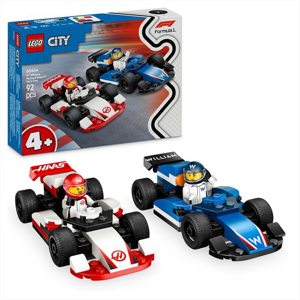 Immagine del prodotto LEGO - CITY F1 Monoposto Williams Racing e Haas F1&reg; 60464