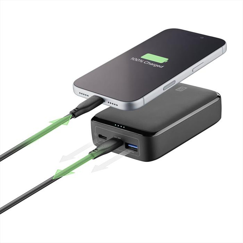 Immagine del prodotto CELLULARLINE - POWER BANK ESSENCE PROMO 20.000mAh PD fino a 20W-Nero