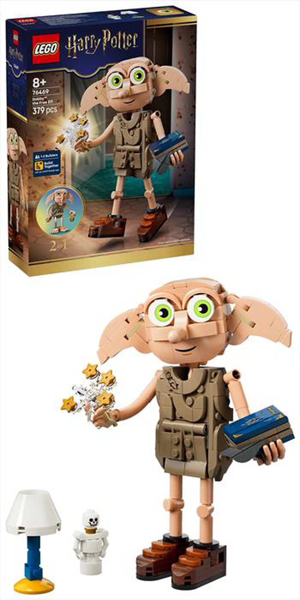 Immagine del prodotto LEGO - HARRY POTTER Dobby l&rsquo;elfo libero - 76469
