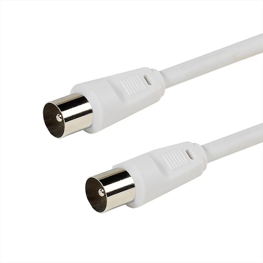 Immagine del prodotto SBS - Aerial lead,plug-plug,>50dB 1,5m-Bianco